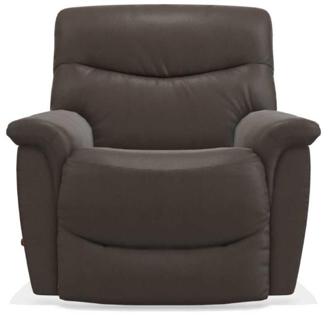 La-Z-Boy® James Walnut Leather Manual Wall Recliner-1