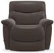 La-Z-Boy® James Walnut Leather Manual Wall Recliner-1