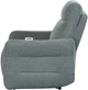 Mazin Furniture Edition Dove Grey Power Reclining Chair-2