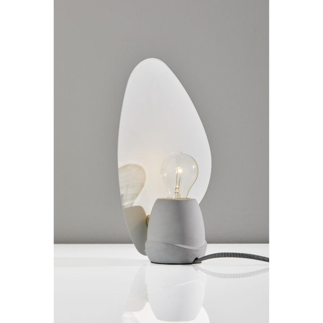 Adesso® Bonnie White Table Lantern-1