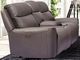 Furniture of America® Artemia 2-Piece Gray Power Reclining Set-2