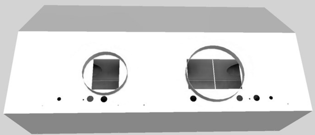 Vent-A-Hood® 42" White Wall Mounted Liner Insert-1