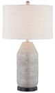 Forty West Treadaway Pewter/Silver Table Lamp-0