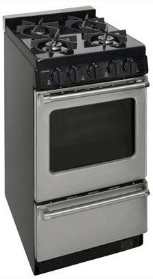 Premier Pro Series 20" Stainless Steel Freestanding Gas Range-0