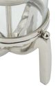 A & B Home Clear Glass Cylindrical Hurricane on Stand-5
