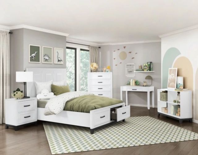 Homelegance® Garretson White Writing Desk-1