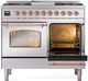 Ilve® Nostalgie II Series 40" Stainless Steel Pro Style Dual Fuel Range-3