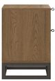 HH2 Home Reserve Light Brown 2-Drawer Nightstand-2