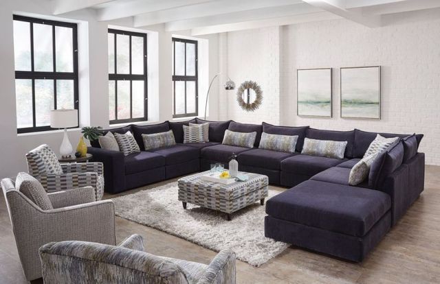 Fusion Furniture Elise Mundo Mystic Cocktail Ottoman-0