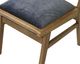 Martin Furniture Shelby Caramel/Dusty Blue Upholstered Dining Side Chair-5