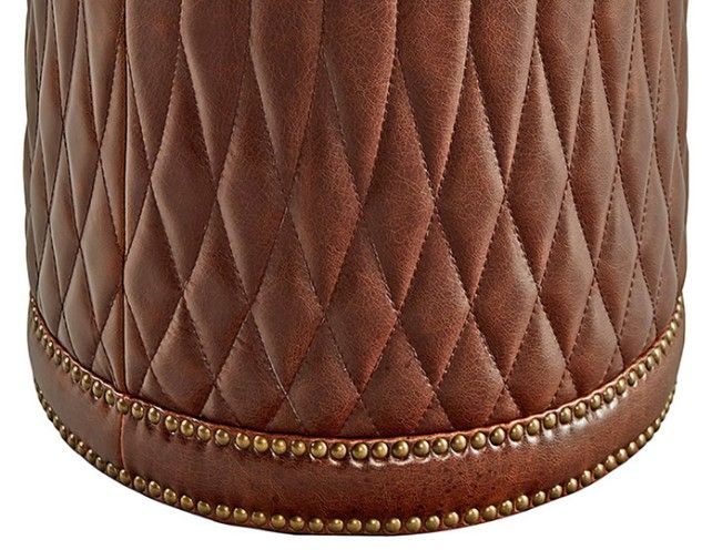 Furniture Classics Paris Flea Brown Ottoman-1