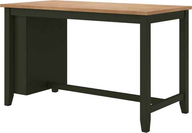 Signature Design by Ashley® Gesthaven 5-Piece Natural/Green Counter Height Dining Table Set-1
