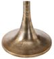 Renwil® Amalya White Marble Top Side Table with Antique Brass Base-1