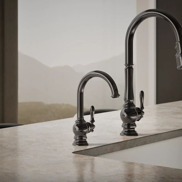 KOHLER® Artifacts® Vibrant Titanium Beverage Faucet-1