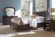 aspenhome® Cambridge Cracked Pepper California King Sleigh Storage Bed-1