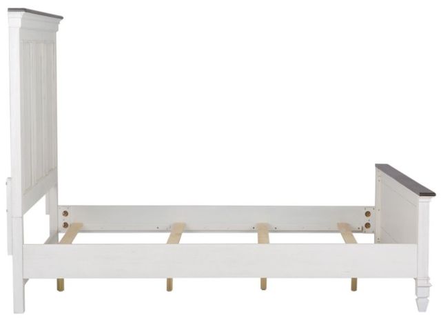 Liberty Furniture Allyson Park Wirebrushed White California King Panel Bed-3