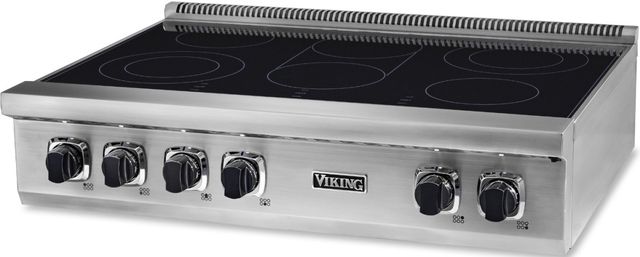 Viking® 5 Series 36" Stainless Steel Electric Rangetop-2