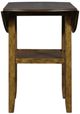 American Wholesale Furniture Gia 3-Piece Brown Counter Height Table Set-1