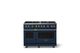 Viking® 5 Series 48" Slate Blue Pro Style Gas (NG) Range with Brushed Brass Trim-0