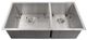 ZLINE Chamonix 36" Stainless Steel Undermount Double Bowl Kitchen Sink with Bottom Grid-0