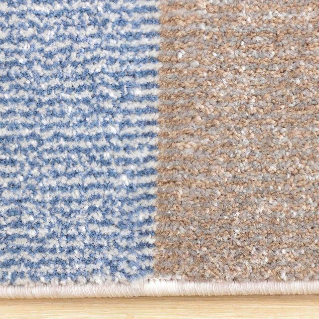 Kalora Interiors Folio Blue/Grey 5'x8' Area Rug-2