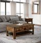 Jofran Inc. Cannon Valley Brown Cocktail Table-1