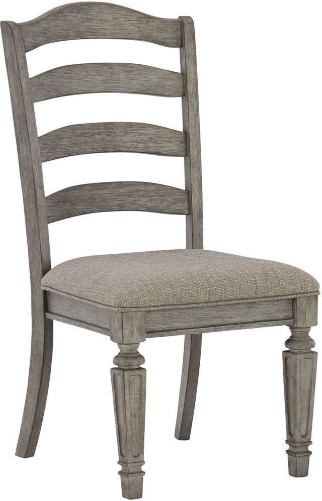 Signature Design by Ashley® Lodenbay 7-Piece Antiqued Gray Dining Table Set-2