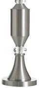 Stylecraft Brushed Steel 14" Table Lamp-2