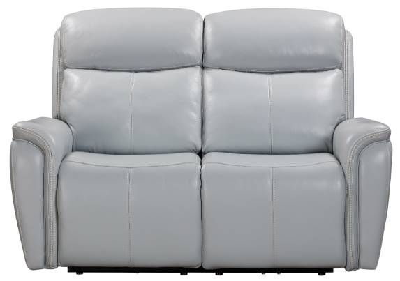 Parker House® Cascade Sea Mist Gray Power Reclining Loveseat-2