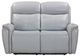 Parker House® Cascade Sea Mist Gray Power Reclining Loveseat-2