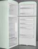 Smeg 50's Retro Style 31 in. 19.3 Cu. Ft. Pastel Green Top Freezer Refrigerator-4