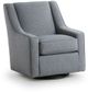 Kevin Charles Fine Upholstery® Austin Sugarshack Blue Swivel Rocker Glider-0