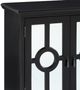 Homelegance® Polly Antique Black Accent Chest with Mirror-4