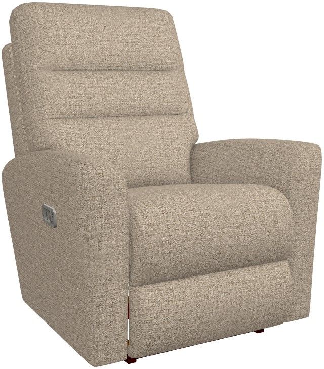 La-Z-Boy® Liam Fawn Power Rocking Recliner with Headrest and Lumbar-0