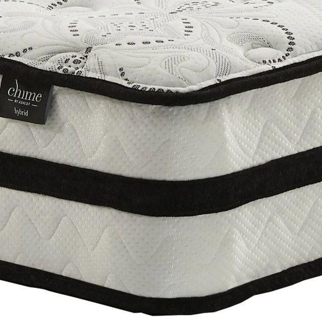 Sierra Sleep® by Ashley Chime 10" Hybrid Medium Tight Top California King Mattress in Box-1