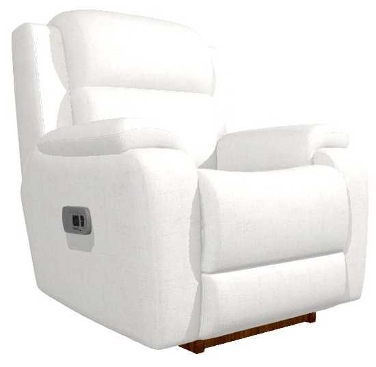 La-Z-Boy® Dorian Cream Power Rocking Recliner with Headrest and Lumbar-0