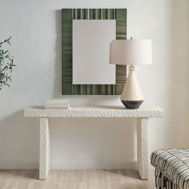Uttermost® Hagan Limestone Concrete Indoor-Outdoor Console Table-2