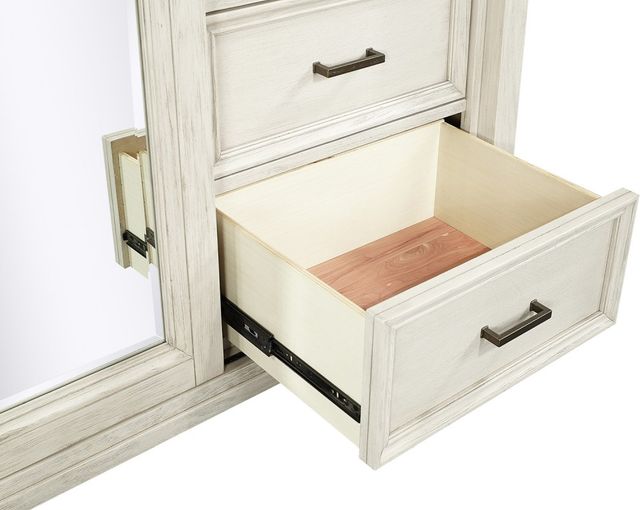 aspenhome® Caraway Aged Ivory Sliding Door Chest-2