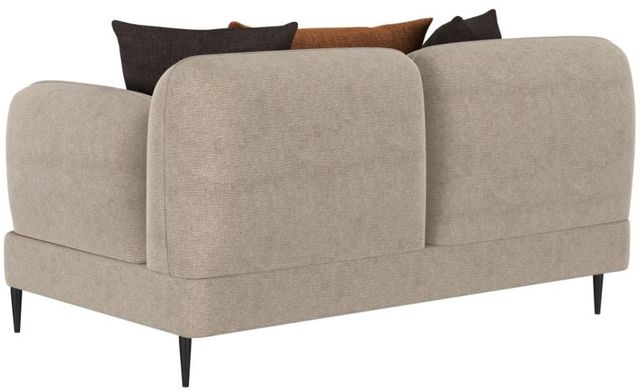 Coaster® Jade Latte Upholstered Sculpted Track Arm Loveseat-4