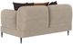 Coaster® Jade Latte Upholstered Sculpted Track Arm Loveseat-4