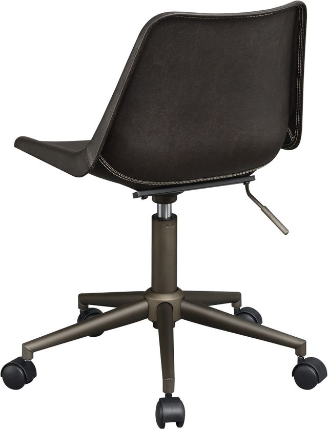 Coaster® Carnell Brown/Rustic Taupe Office Chair-5