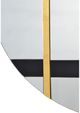 Miroir Gavin, feuille d'or/noir, Renwil®-3