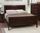 Coaster® Louis Philippe Cappuccino Eastern King Sleigh Panel Headboard and Footboard-2
