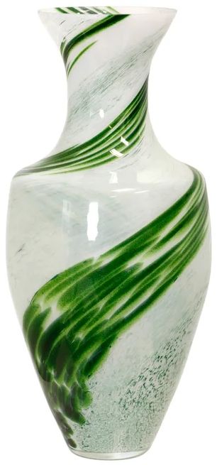 Stylecraft Spiral Green Vase-0