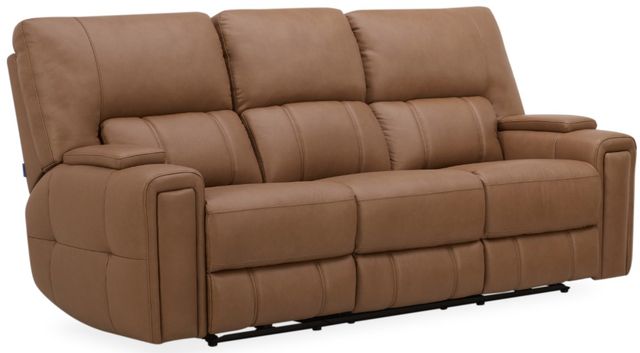 Southern Motion™ Customizable Hudson Triple Power Reclining Sofa with Drop Down Table-0