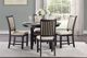 Homelegance® Asher Beige/Black Side Chair-1