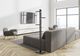 Cal® Lighting & Accessories Dijon Black Floor Lamp-2