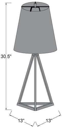 Surya Belmont Bronze Table Lamp-2