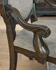 Signature Design by Ashley® Maylee Dark Brown Upholstered Dining Arm Chair-4