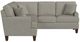 Flexsteel® Customizable Moxy 2-Piece 89" Fabric Sectional-5